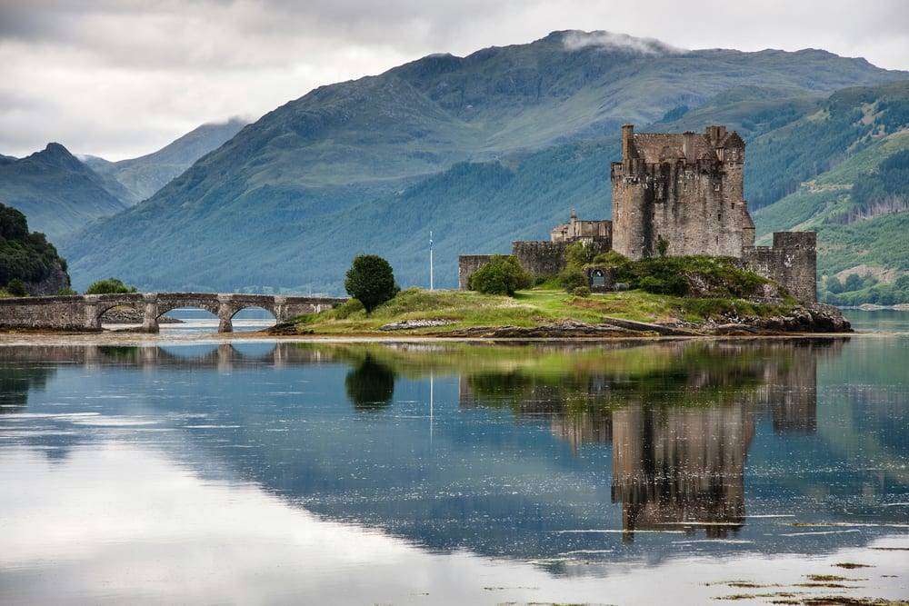 zamek w szkocji
