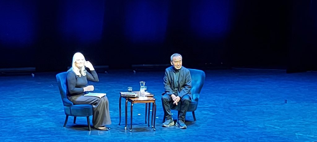 Haruki Murakami i norweska księżna Mette-Marit