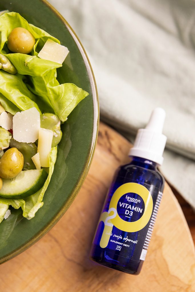 Witamina D3 Foods by Ann i sałatka