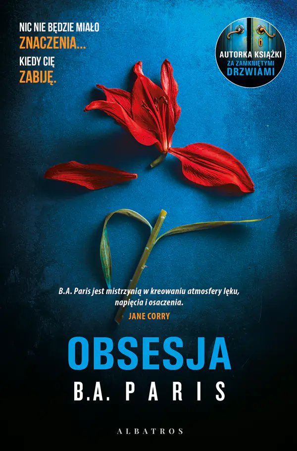 Obsesja - okładka książki 