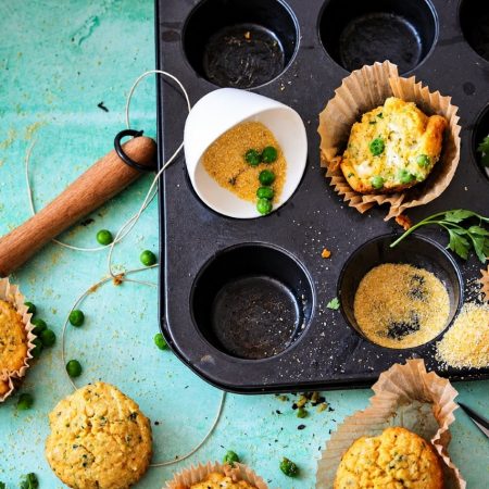 Warzywne muffinki z polenty – jeden przepis, mnóstwo możliwości
